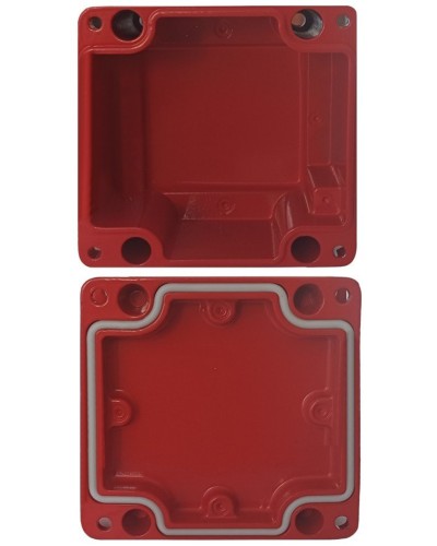 МКС Мороз, глухая, IP66/IP68, красный. Коробка коммутационная металлическая. Магнито-Контакт в Нижневартовске