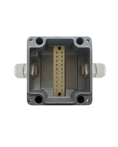 МКС Мороз, 2ВК, с датчиком вскрытия корпуса (тампером), IP66/IP68. Коробка коммутационная металлическая. Магнито-Контакт в Нижневартовске