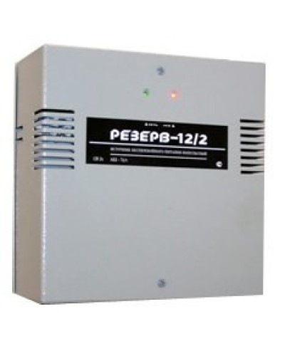 Резерв 12/2 PRO (цвет корпуса серый). Источник вторичного электропитания резервированный. МикроКомСервис в Нижневартовске