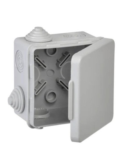 Коробка КМ 80х80х50 GENERICA (UKO31-080-080-050-K03-54G). Коробка распаячная для открытой проводки. GENERICA в Нижневартовске