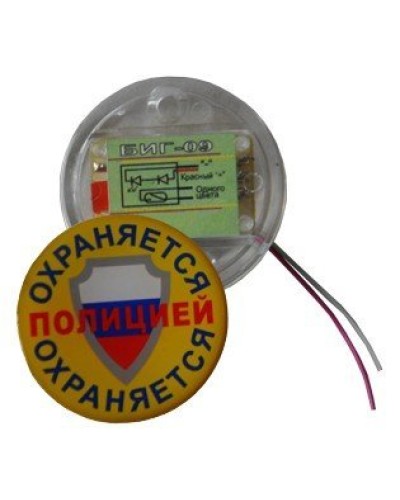 БИГ-09 н.р.. Индикатор прибытия наряда. ПЭАП (Альфатех-Центр) в Нижневартовске