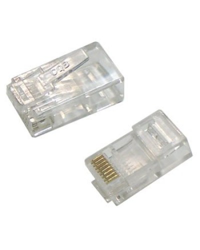 RJ-45 джек (8P8C) (100 шт). Разъем RJ-45. Прочие зарубежные в Нижневартовске