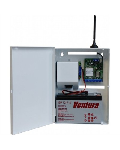 SR103-2GSM-SBK25-W Ретро (SR103-2GSM BK-7W) под АКБ 7Ач, цвет белый. Конвертор протоколов. Проксима в Нижневартовске