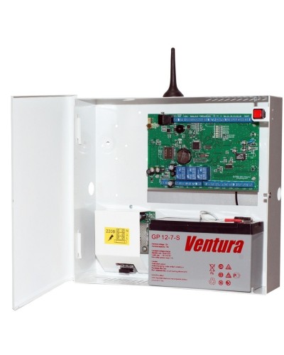S632-2GSM-BK25-W (S632-2GSM-BK), Бокс-комплект под 7Ач, белый. Устройство оконечное объектовое приемно-контрольное c GSM коммуникатором. Проксима в Нижневартовске
