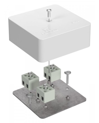 Коробка огнестойкая 75х75х30 (40-0450-FR1.5-6). Коробка огнестойкая для открытой установки. Промрукав в Нижневартовске