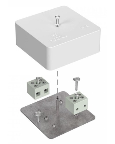 Коробка огнестойкая 75х75х30 (40-0450-FR2.5-4). Коробка огнестойкая для открытой установки. Промрукав в Нижневартовске