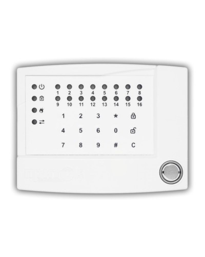 ППКОП-16 (М4), интерфейс RS-485. Клавиатура. СОКРАТ в Нижневартовске
