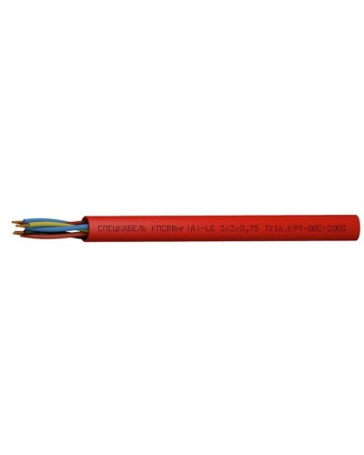 КПСВВнг(А)-LS 4х2х1,5 (Спецкабель). Кабель симметричный для систем сигнализации и управления, групповой прокладки, с пониженным дымо- и газовыделением. Спецкабель в Нижневартовске