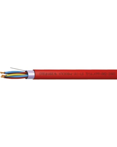КПСВЭВнг(А)-LS 2х2х1,5 (Спецкабель). Кабель для систем пожарной и охранной сигнализации, с пониженным дымо- и газовыделением. Спецкабель в Нижневартовске