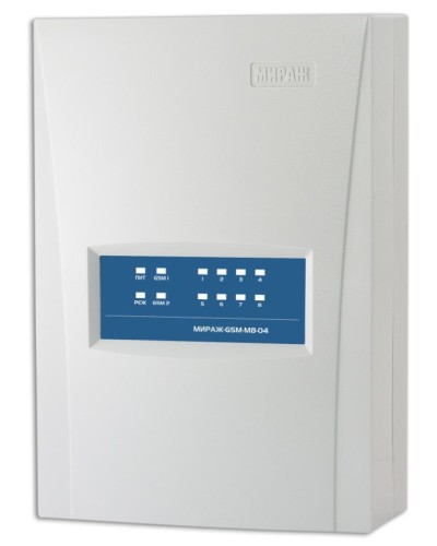 Мираж-GSM-M8-04. Устройство оконечное объектовое приемно-контрольное c GSM коммуникатором. Стелс НПП в Нижневартовске