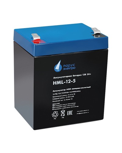 HML-12-5. Аккумулятор герметичный свинцово-кислотный. Связь инжиниринг в Нижневартовске